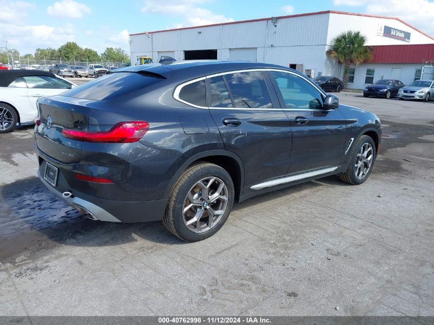 2023 BMW X4 xDrive30I VIN: 5UX33DT00P9S00100 Lot: 40762998