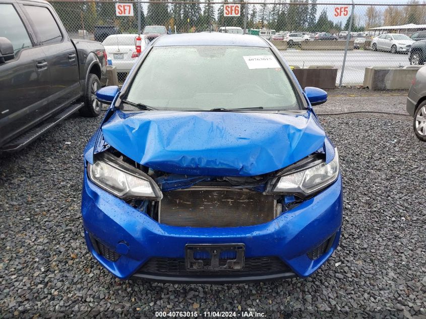 2016 Honda Fit Lx VIN: JHMGK5H59GS015969 Lot: 40763015