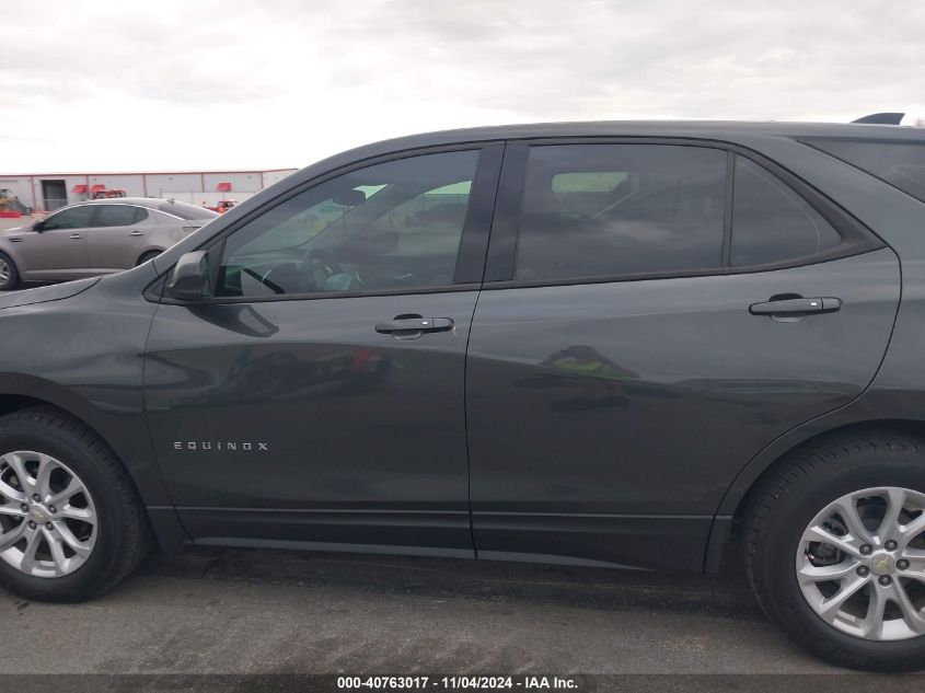 2018 Chevrolet Equinox Ls VIN: 3GNAXHEV1JL392338 Lot: 40763017