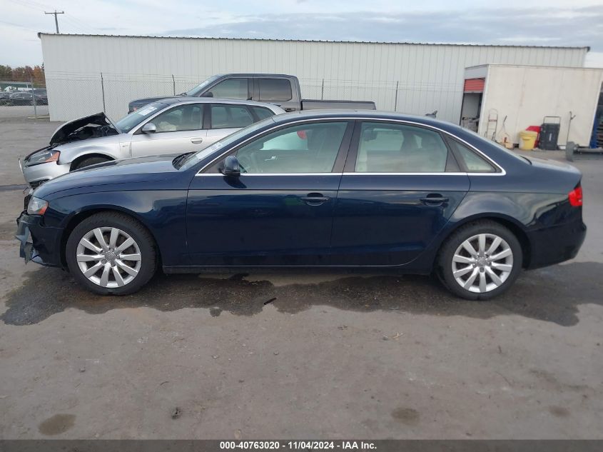 2011 Audi A4 2.0T Premium VIN: WAUFFAFL3BN011786 Lot: 40763020