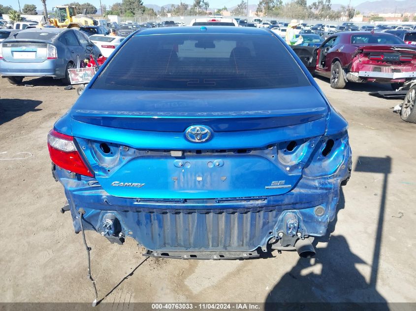 2016 Toyota Camry Se VIN: 4T1BF1FK6GU533667 Lot: 40763033