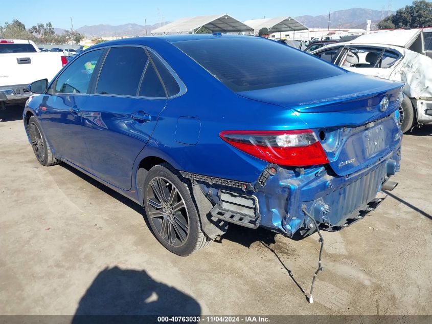 2016 Toyota Camry Se VIN: 4T1BF1FK6GU533667 Lot: 40763033