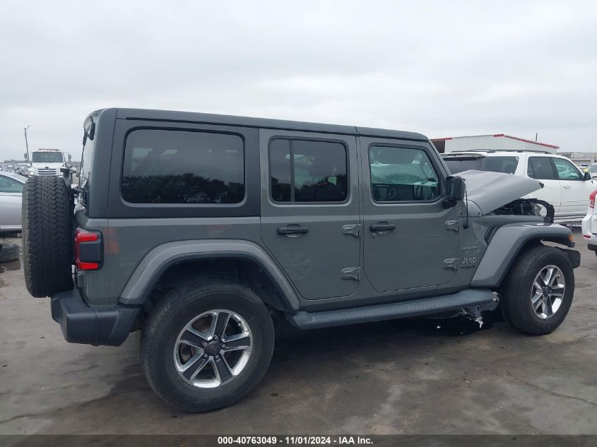 2019 Jeep Wrangler Unlimited Sahara 4X4 VIN: 1C4HJXEG2KW508551 Lot: 40763049