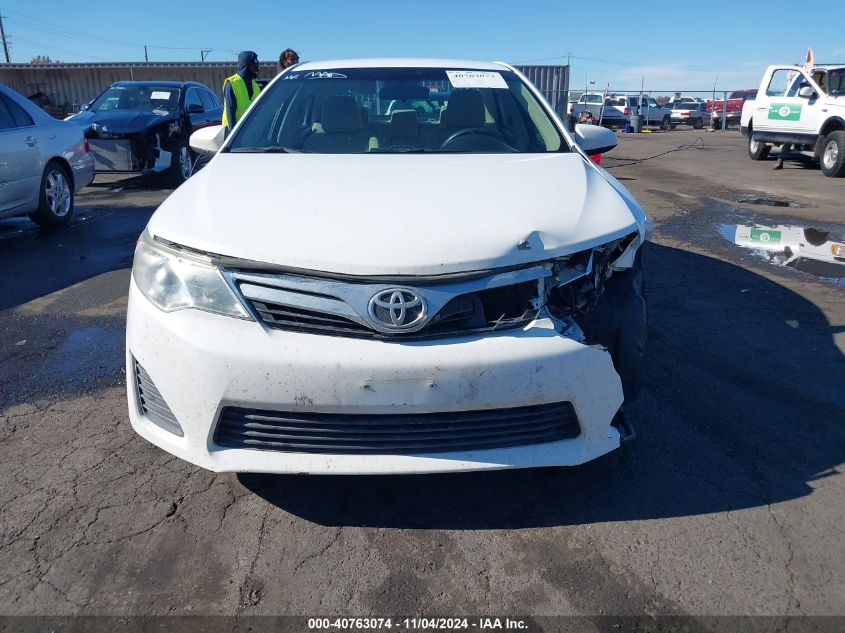 2013 Toyota Camry Le VIN: 4T4BF1FK8DR321418 Lot: 40763074