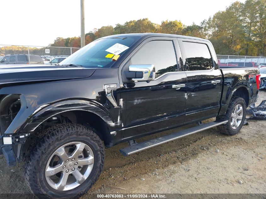 2022 Ford F-150 King Ranch VIN: 1FTFW1E88NFA58181 Lot: 40763083