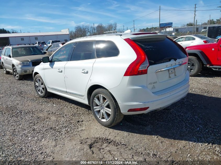 2017 Volvo Xc60 T5 Inscription VIN: YV440MRU3H2102761 Lot: 40763115