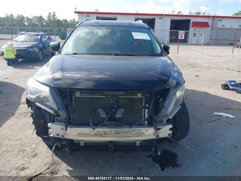 2017 Nissan Pathfinder Sv VIN: 5N1DR2MN8HC627074 Lot: 40763117