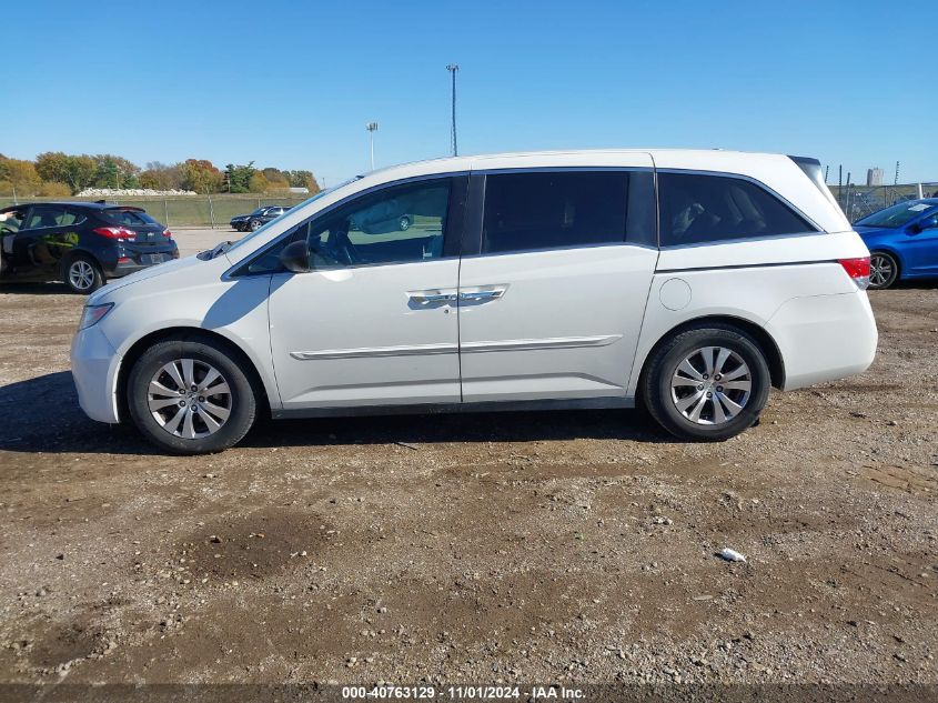 2015 Honda Odyssey Ex-L VIN: 5FNRL5H62FB065706 Lot: 40763129