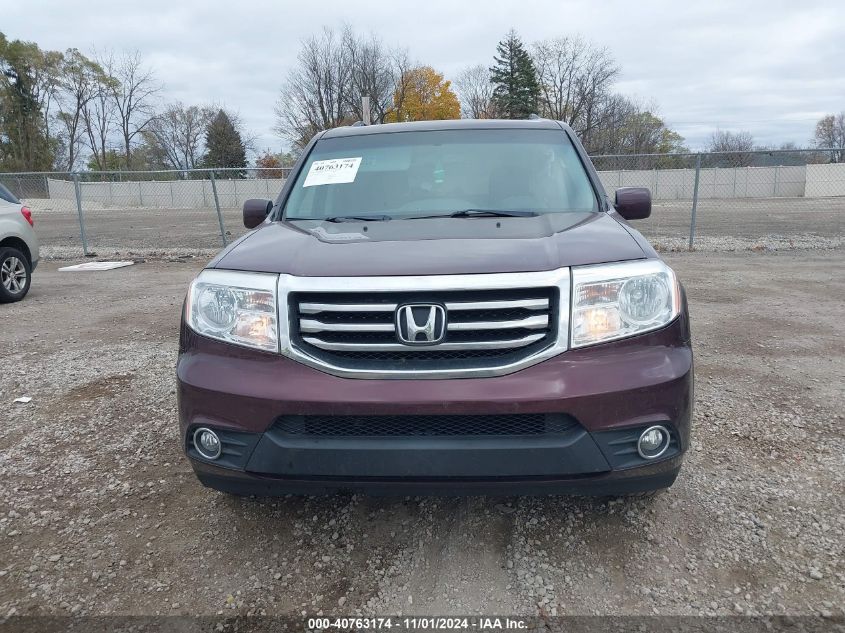 2015 Honda Pilot Ex-L VIN: 5FNYF4H70FB076077 Lot: 40763174