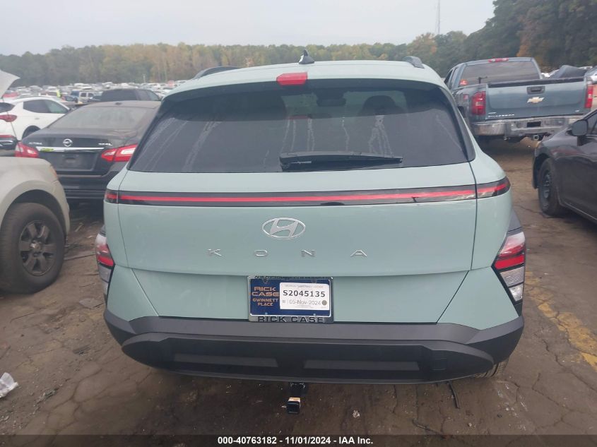 2024 Hyundai Kona Sel VIN: KM8HB3AB7RU170999 Lot: 40763182