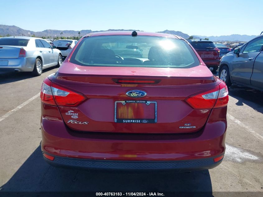 2013 Ford Focus Se VIN: 1FADP3F20DL307816 Lot: 40763183