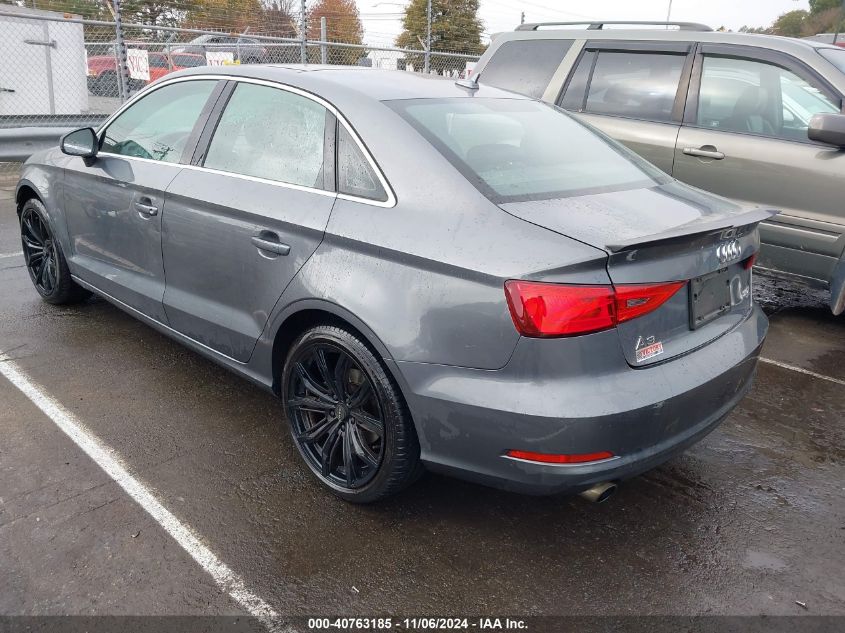 2015 Audi A3 2.0T Premium VIN: WAUEFGFF2F1042761 Lot: 40763185