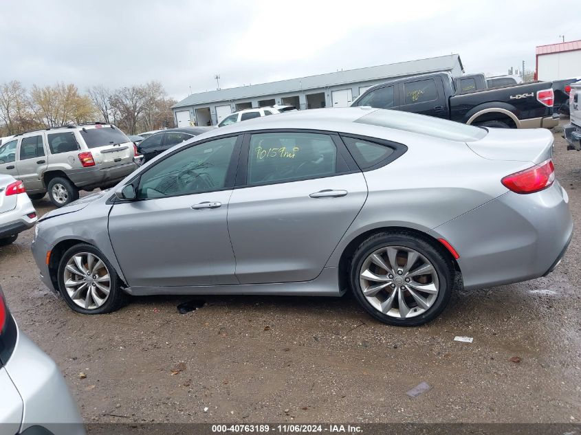 2015 Chrysler 200 S VIN: 1C3CCCBB0FN703134 Lot: 40763189