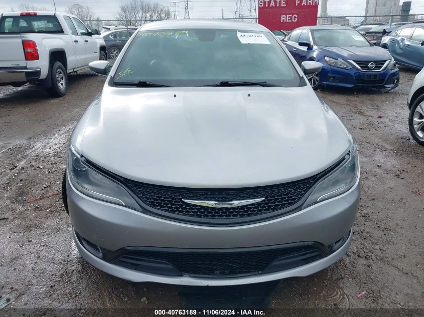 2015 Chrysler 200 S VIN: 1C3CCCBB0FN703134 Lot: 40763189