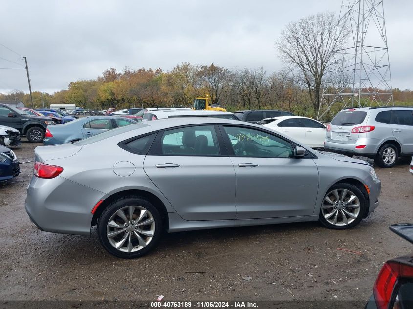 2015 Chrysler 200 S VIN: 1C3CCCBB0FN703134 Lot: 40763189