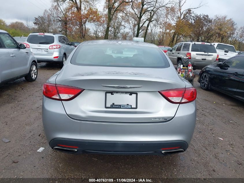 2015 Chrysler 200 S VIN: 1C3CCCBB0FN703134 Lot: 40763189