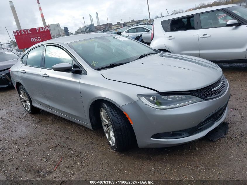 2015 Chrysler 200 S VIN: 1C3CCCBB0FN703134 Lot: 40763189