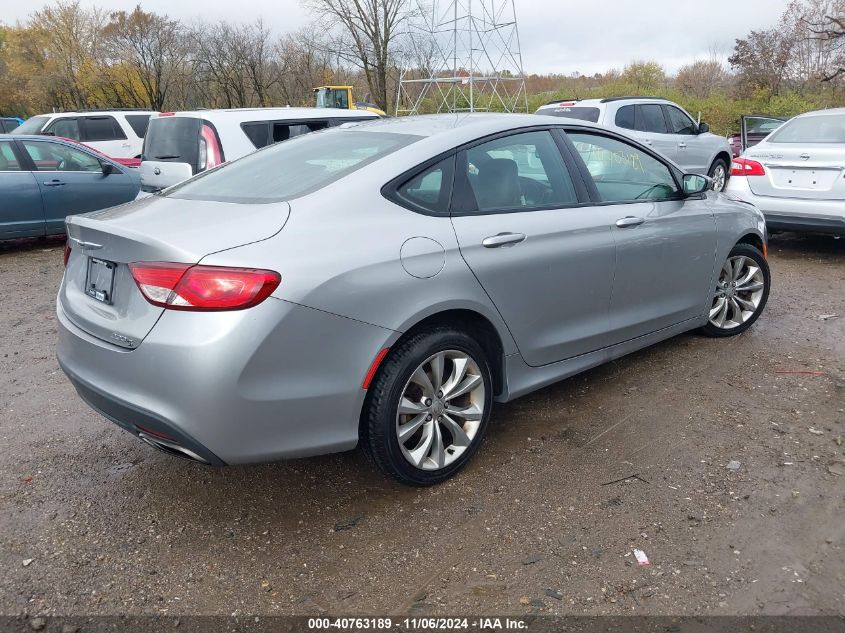 2015 Chrysler 200 S VIN: 1C3CCCBB0FN703134 Lot: 40763189