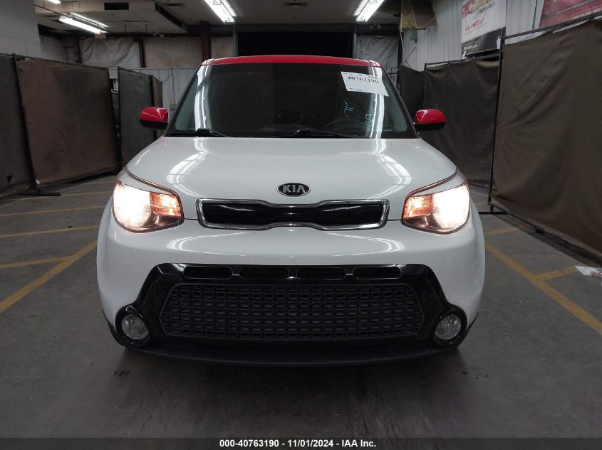 2016 Kia Soul + VIN: KNDJP3A52G7391701 Lot: 40763190