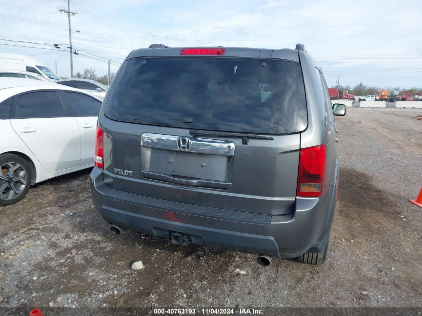 2011 Honda Pilot Ex-L VIN: 5FNYF3H79BB031370 Lot: 40763193