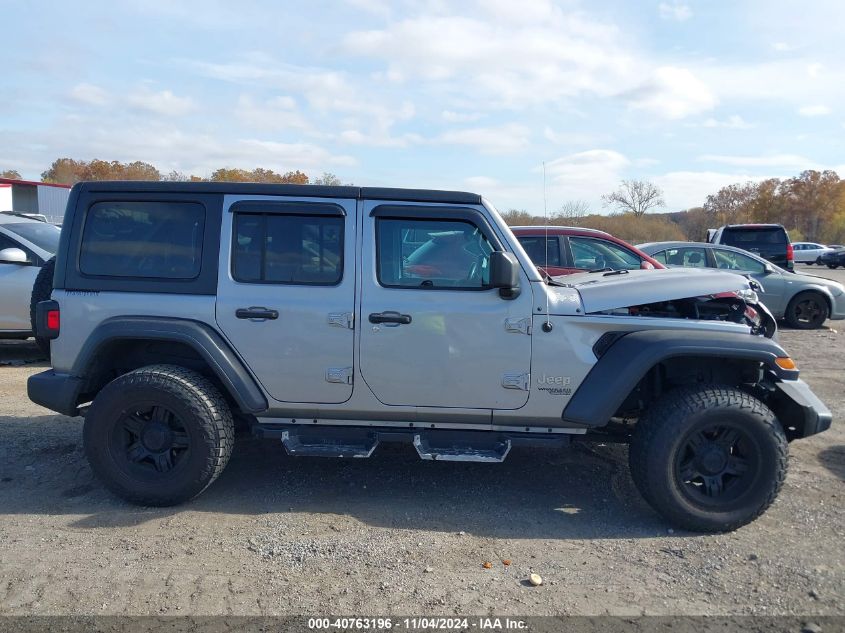 2018 Jeep Wrangler Unlimited Sport S 4X4 VIN: 1C4HJXDG0JW279528 Lot: 40763196