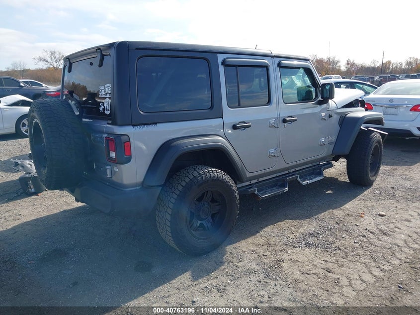 2018 JEEP WRANGLER UNLIMITED VIN: 1C4HJXDG0JW279528
