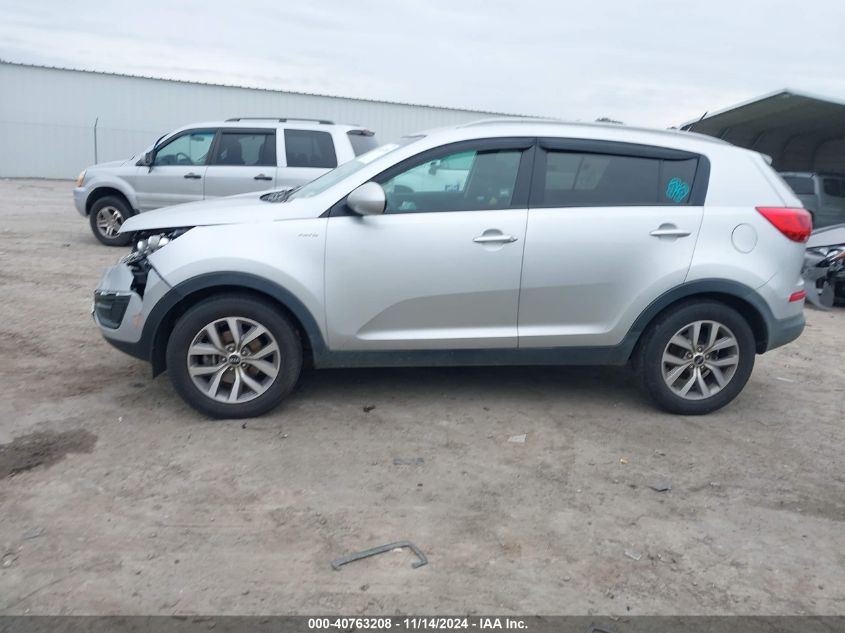 2016 Kia Sportage Lx VIN: KNDPBCAC3G7863492 Lot: 40763208