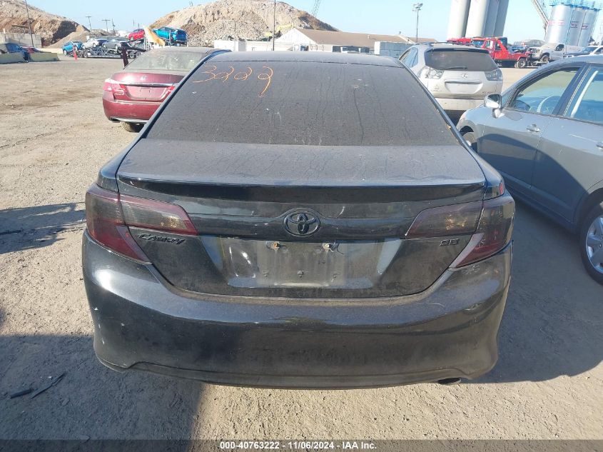 2014 Toyota Camry Se VIN: 4T1BF1FK3EU402533 Lot: 40763222