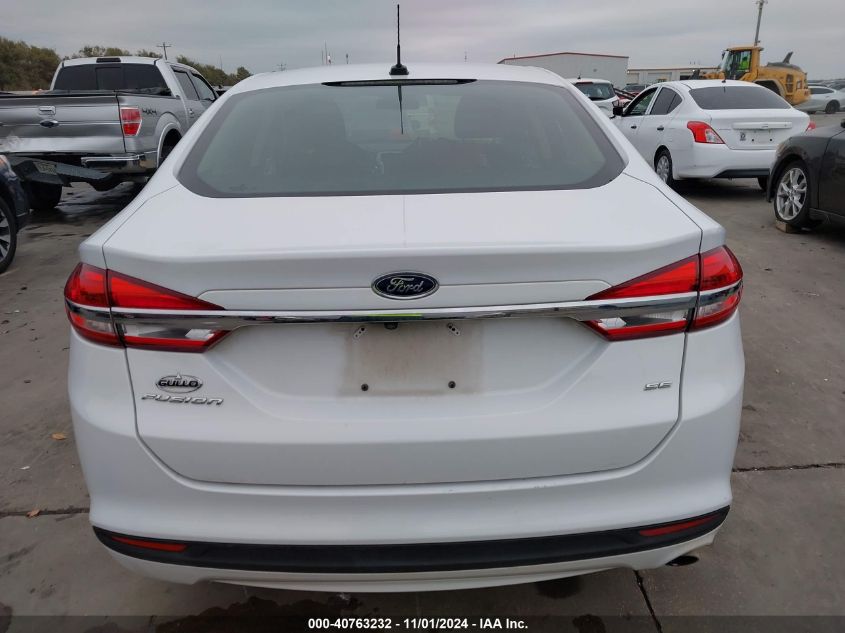 2017 Ford Fusion Se VIN: 3FA6P0H7XHR414928 Lot: 40763232