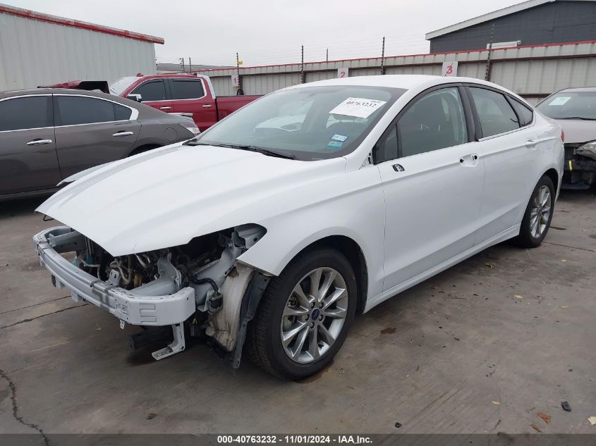 2017 Ford Fusion Se VIN: 3FA6P0H7XHR414928 Lot: 40763232