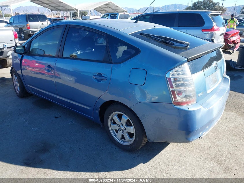 2006 TOYOTA PRIUS VIN: JTDKB20U267078913