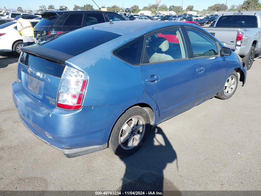 2006 TOYOTA PRIUS VIN: JTDKB20U267078913
