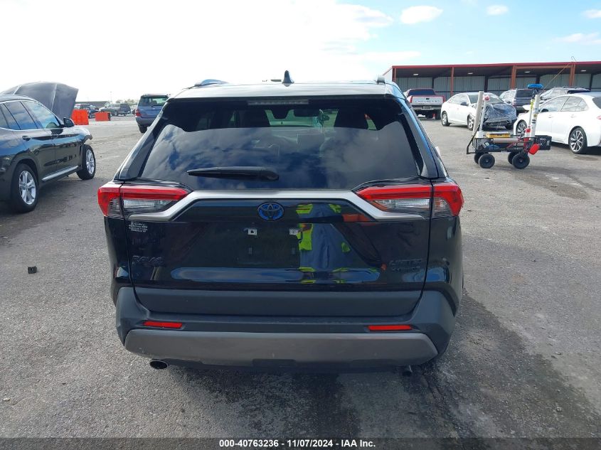 2020 Toyota Rav4 Hybrid Limited VIN: JTMDWRFV4LD533943 Lot: 40763236