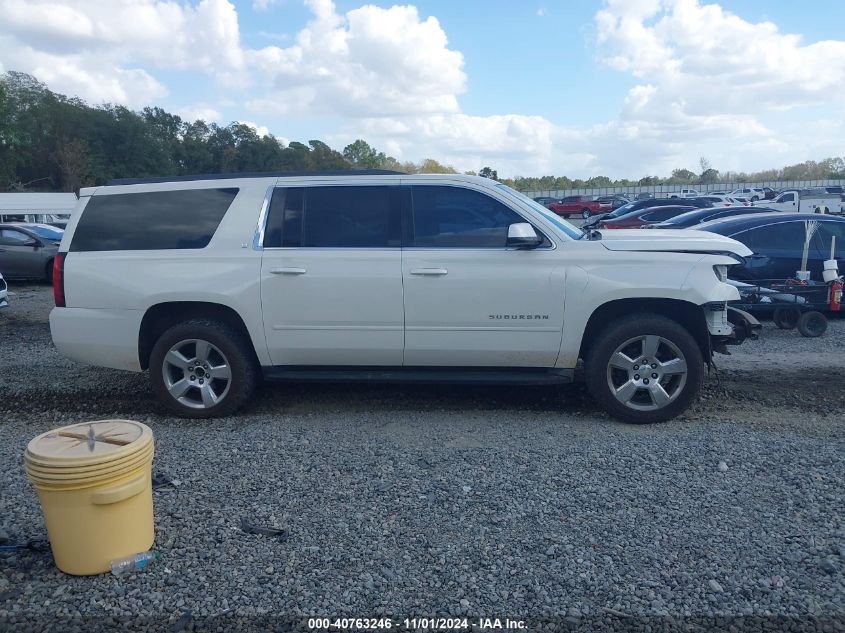 2015 Chevrolet Suburban 1500 Lt VIN: 1GNSCJKC4FR119162 Lot: 40763246