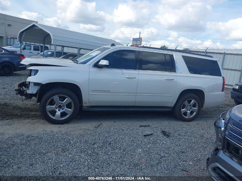 2015 Chevrolet Suburban 1500 Lt VIN: 1GNSCJKC4FR119162 Lot: 40763246