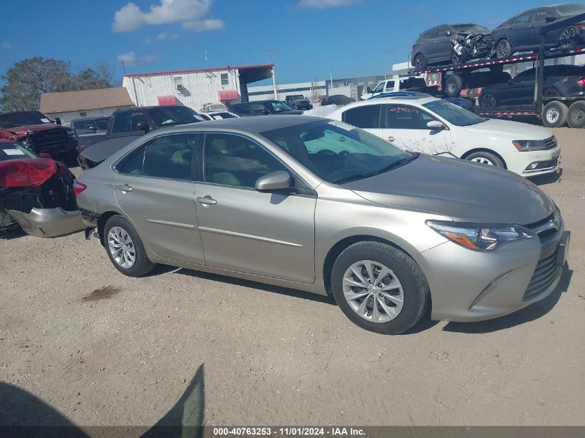 2016 Toyota Camry Le VIN: 4T4BF1FK5GR524691 Lot: 40763253