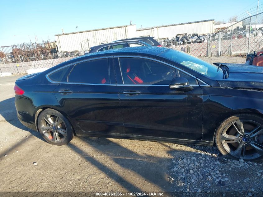 2017 Ford Fusion Sport VIN: 3FA6P0VP8HR353809 Lot: 40763265