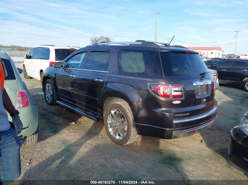 2014 GMC Acadia Denali VIN: 1GKKRTKD9EJ304319 Lot: 40763270