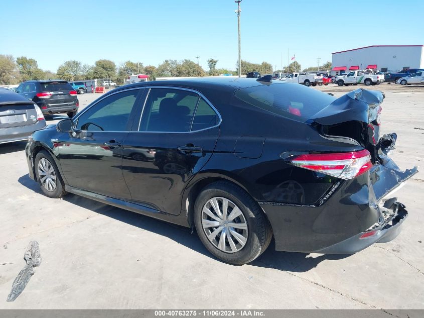 2019 Toyota Camry Hybrid Le VIN: 4T1B31HK7KU007319 Lot: 40763275