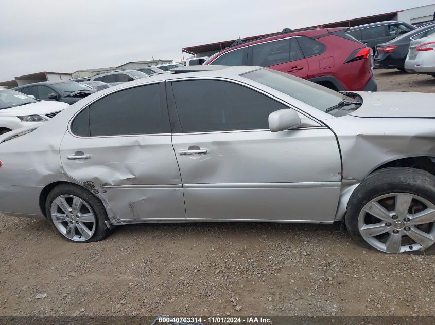 2005 Lexus Es 330 VIN: JTHBA30G455087463 Lot: 40763314