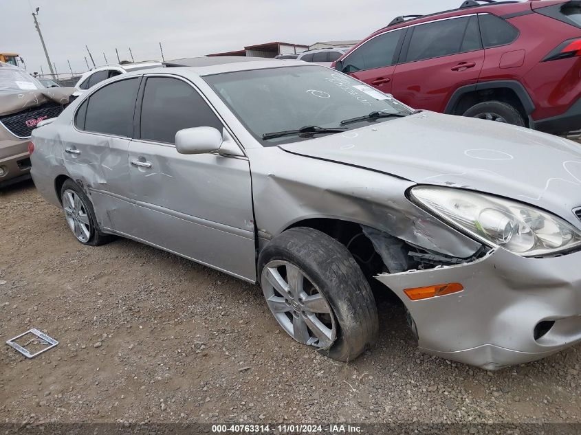 2005 Lexus Es 330 VIN: JTHBA30G455087463 Lot: 40763314