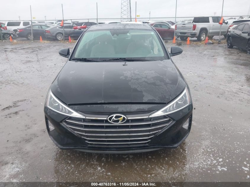 2019 Hyundai Elantra Value Edition VIN: KMHD84LF5KU850523 Lot: 40763316