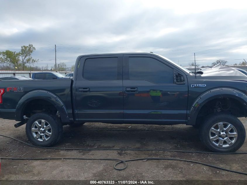 2016 FORD F-150 LARIAT - 1FTEW1EF3GKD72910