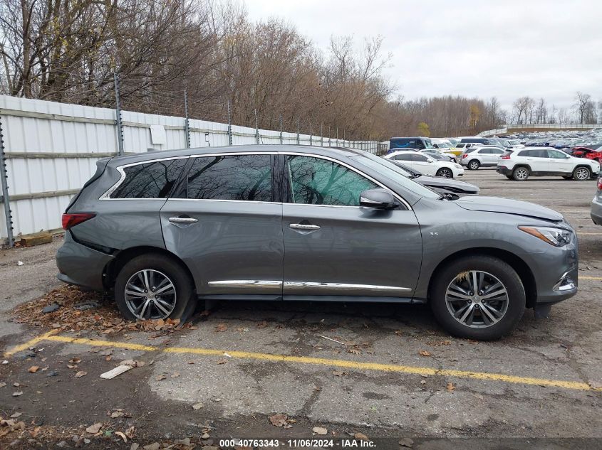 2020 Infiniti Qx60 Pure VIN: 5N1DL0MN4LC531344 Lot: 40763343