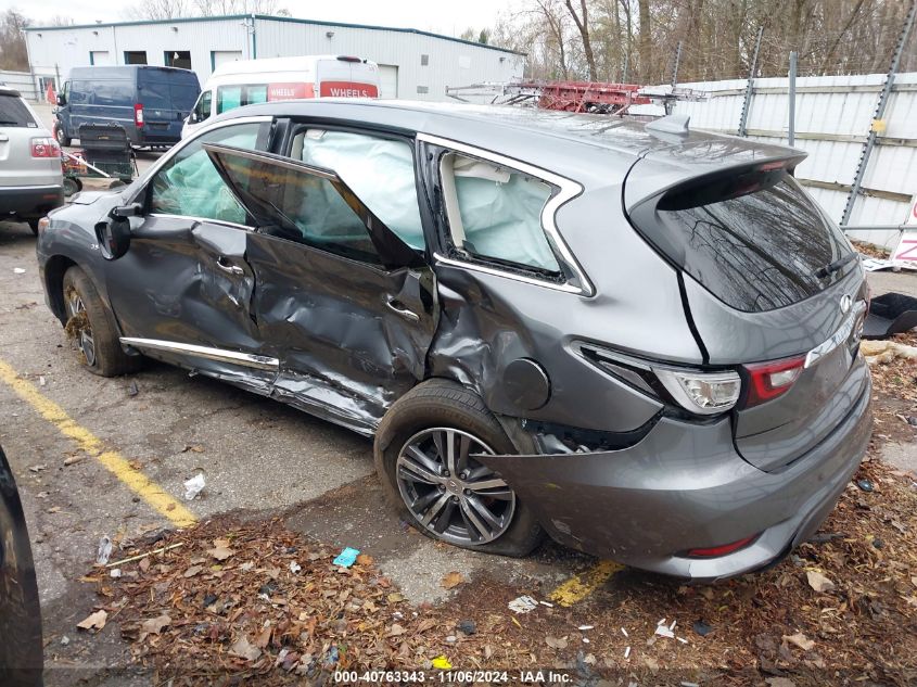 2020 Infiniti Qx60 Pure VIN: 5N1DL0MN4LC531344 Lot: 40763343