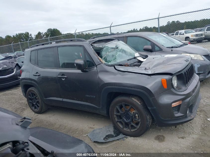 2020 Jeep Renegade Altitude Fwd VIN: ZACNJABB8LPL84242 Lot: 40763354