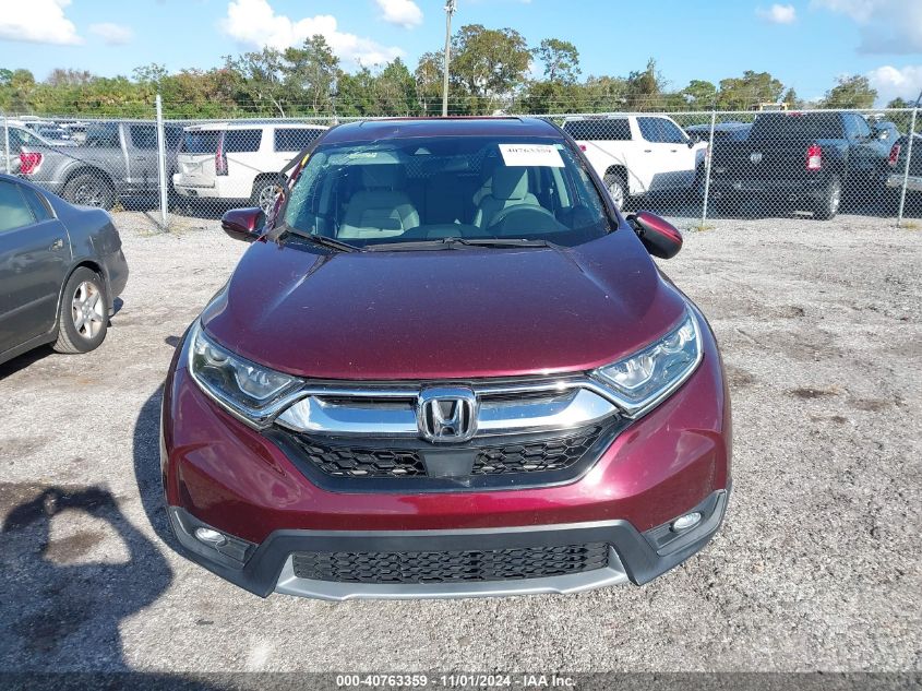 2018 HONDA CR-V EX - 7FARW1H51JE051283