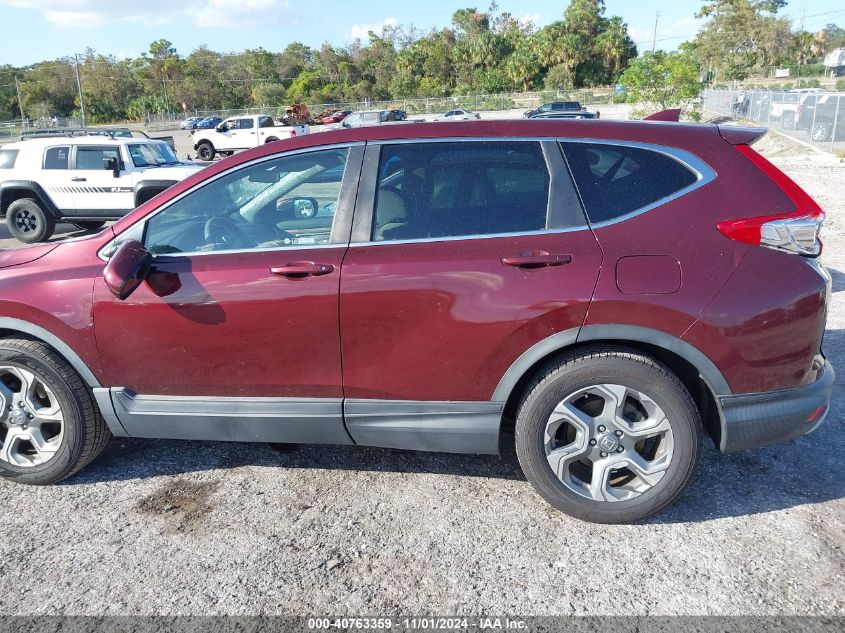 2018 HONDA CR-V EX - 7FARW1H51JE051283