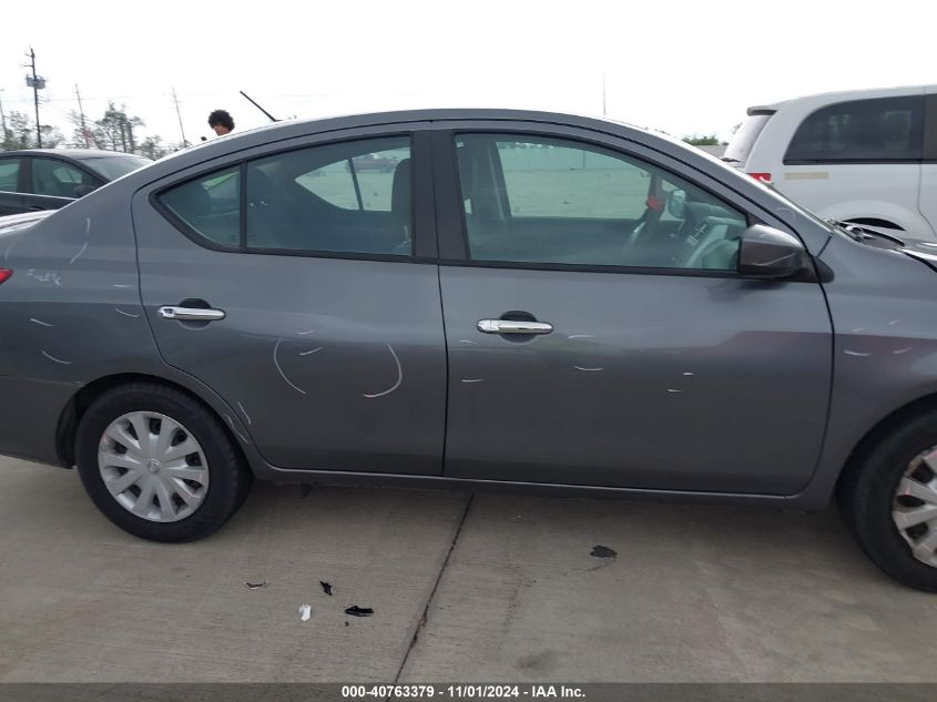 2019 Nissan Versa 1.6 Sv VIN: 3N1CN7AP5KL805522 Lot: 40763379