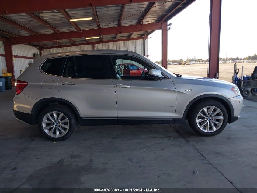 2013 BMW X3 xDrive28I VIN: 5UXWX9C55D0A11889 Lot: 40763383